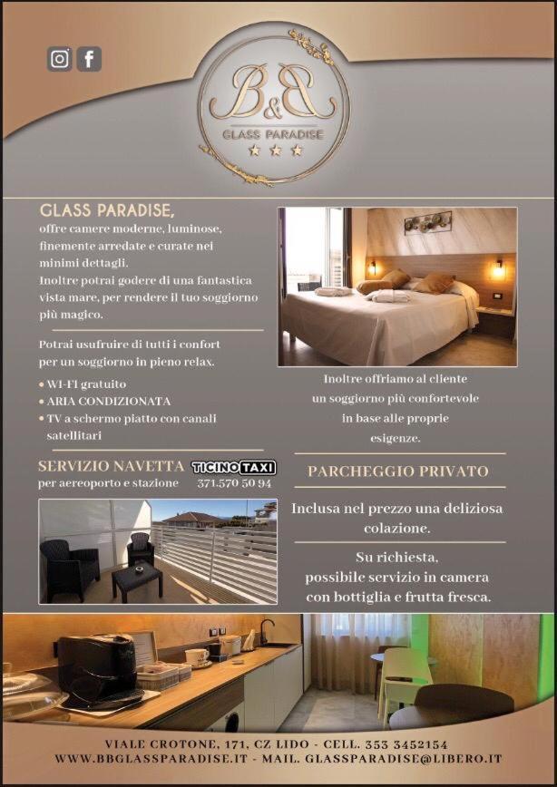 B&B Glass Paradise Catanzaro Ngoại thất bức ảnh